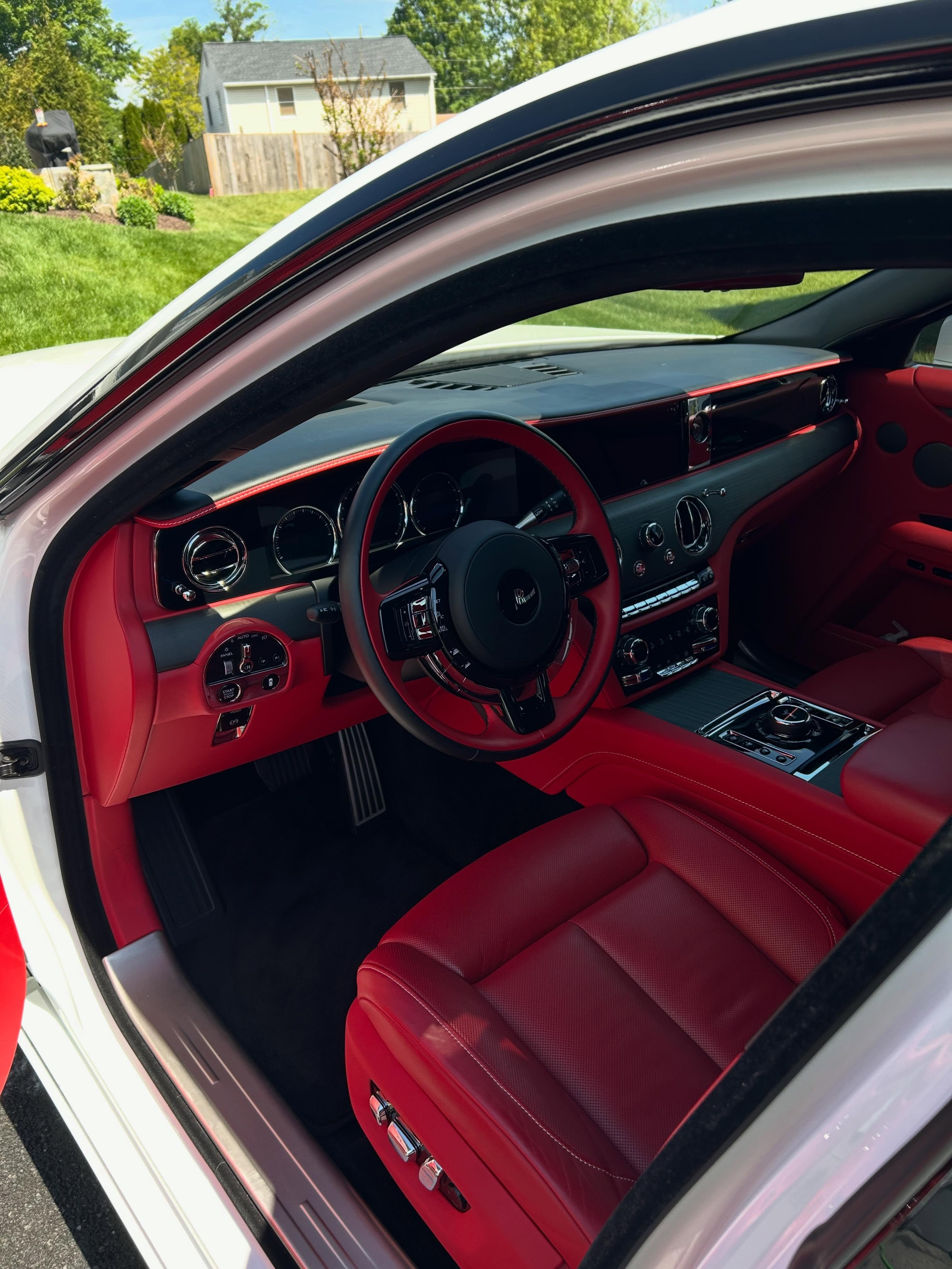 Rolls Royce detailed interior