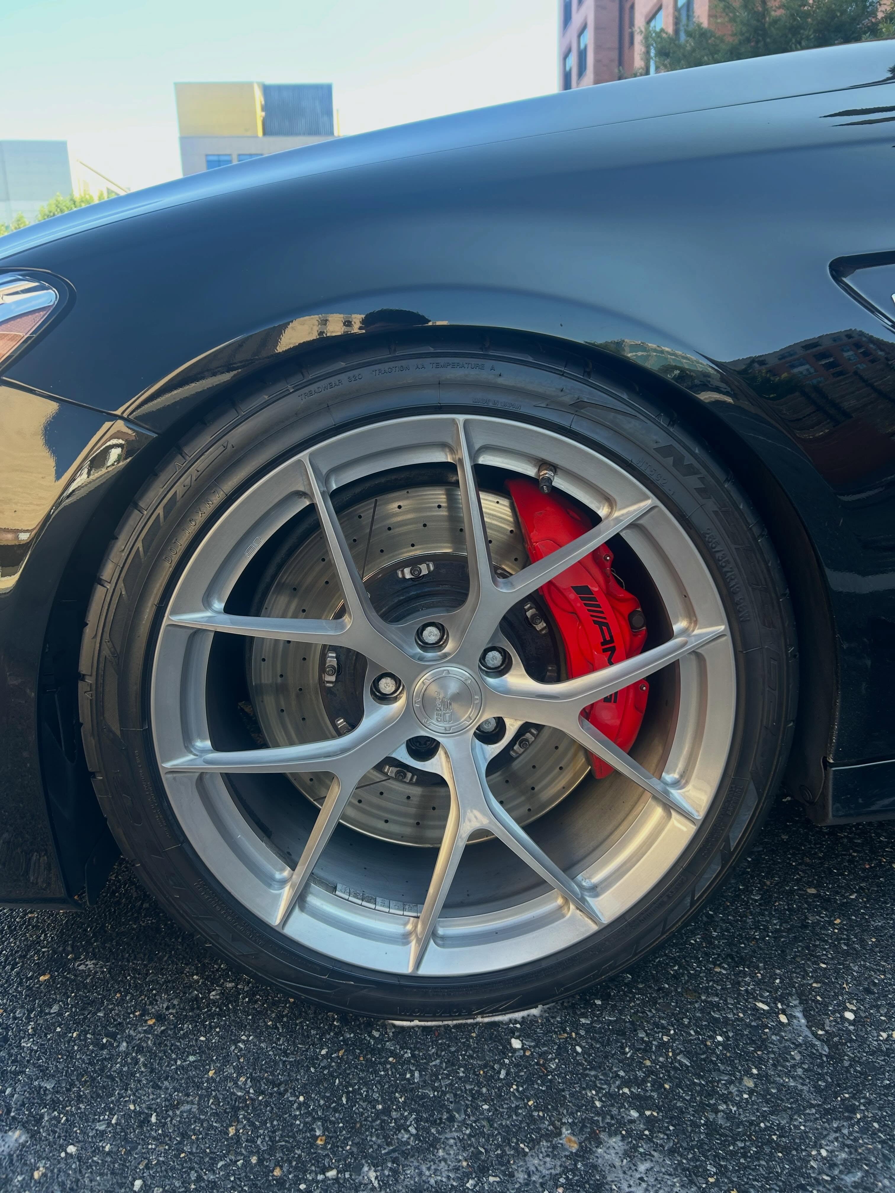 Mercedes AMG detailed interior